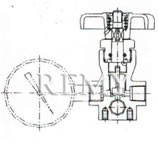 QF-T3C3型天然气充气阀 结构图