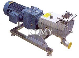 TRA--Ⅲ型无级调速带不锈钢外罩，此结构特殊型，上方口直接装料斗，适合于输送高粘度.高浓度.流动差的膏体。